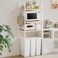 Amazon.co.jp: TTWO 冷蔵庫ラック ゴミ箱上ラック 幅60×奥行40